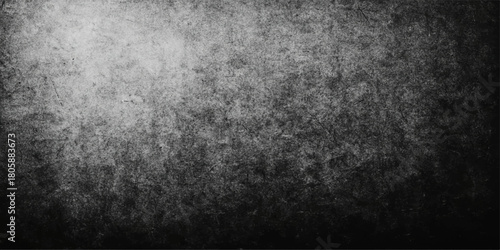 Dark, rough, and dirty grunge wall texture backgrounds with vintage black and gray concrete pattern for design surface