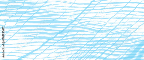 Vector blue color old wooden plank with natural pattern for design 