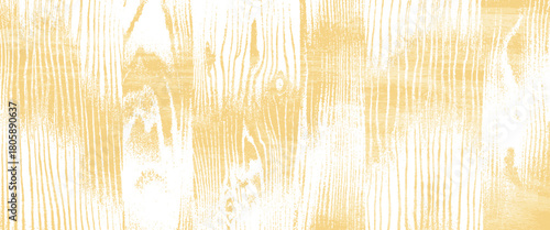 Vector gold color old wooden plank with natural pattern for design 