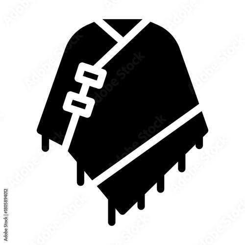 poncho Solid icon