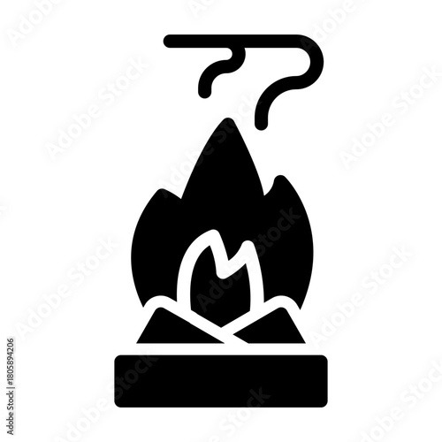 bonfire Solid icon