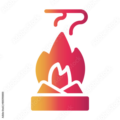 bonfire Gradient icon