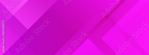 Abstract Geometric Shapes in Vibrant Magenta and Purple Gradient Background