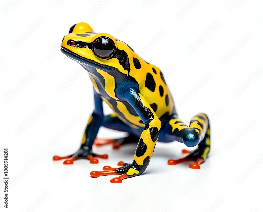 Obraz premium Dendrobates tinctorius frog with vibrant colors