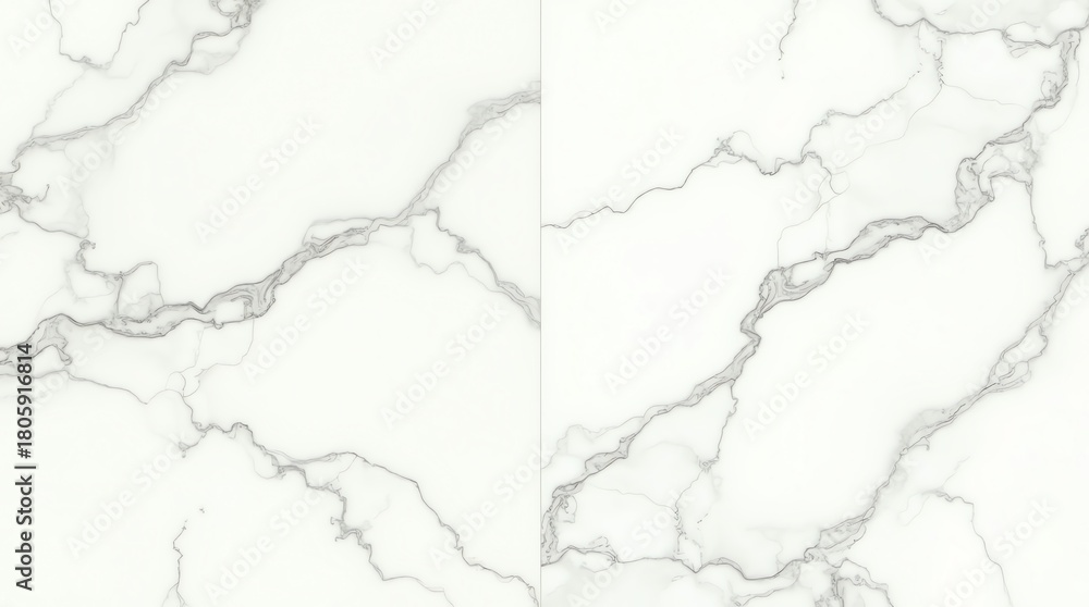 Fototapeta premium White marble texture with gray veining