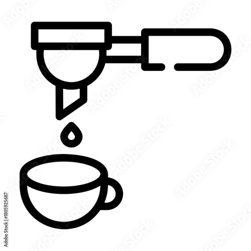 portafilter Line Icon