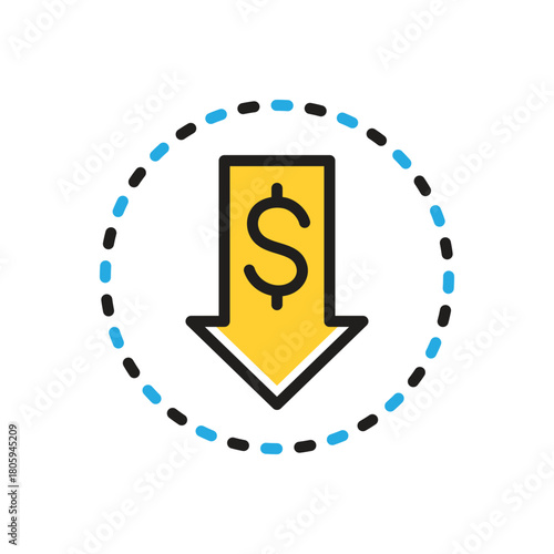 Multi color icon for cheaper