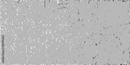 Grungy distressed concrete texture with subtle white and dark grey speckles and a rough border