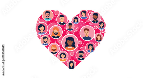 Connect with diverse people around the world, find love, build your business network and expand your social circle with this engaging community