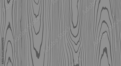 Monochrome Gray Wood Grain Texture Background Illustration.