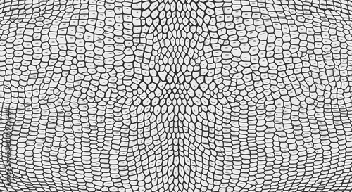 Abstract Pattern of Reptilian Scales.