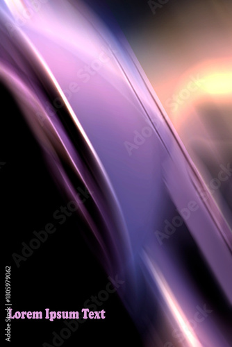 ABSTRACT BLURRED BACKGROUND. The light spills onto the black background, creating an interesting abstract design—a pattern of lines and halftones that evokes various associations in your imagination.