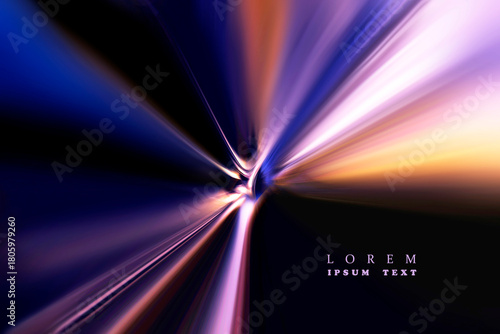 ABSTRACT BLURRED BACKGROUND. The light spills onto the black background, creating an interesting abstract design—a pattern of lines and halftones that evokes various associations in your imagination.