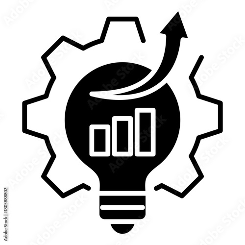 Improvement Glyph Icon