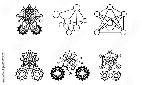 Artificial intelligence, neural network, machine learning and engineering concepts