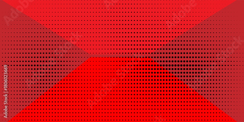 red neon-lit spaceship corridor on a dark background. Scene for advertising, showroom, technology, future, modern, garage. Vector illustration