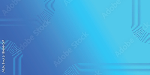 Modern blue gradient background with geometric line elements abstract design for presentations websites and creative projects EPS vector