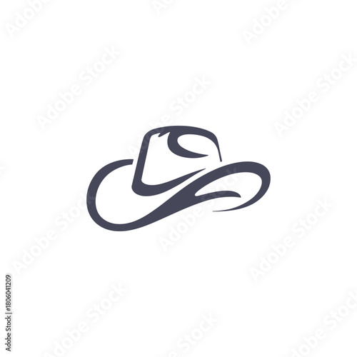 Vintage Western Cowboy Logo Design