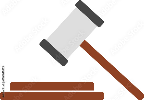 Flat Police Department Icon Element