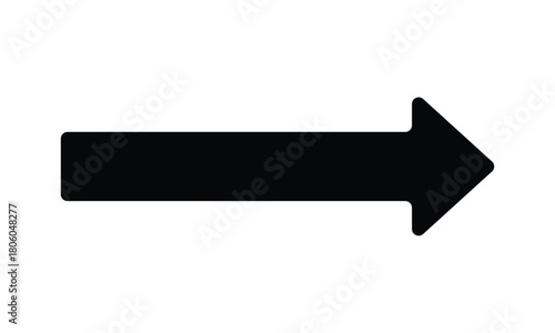 black arrow pointing to the right.
