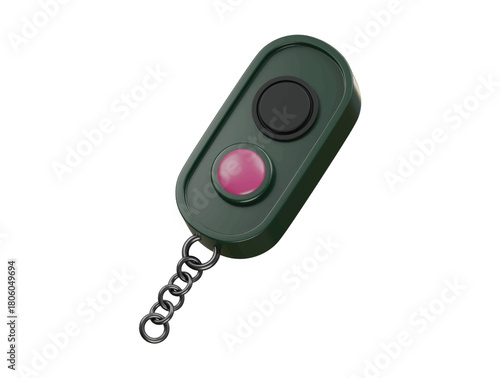 personal key chain icon 3d illustration render