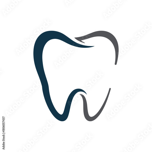 Modern Clean Dental Clinic Logo