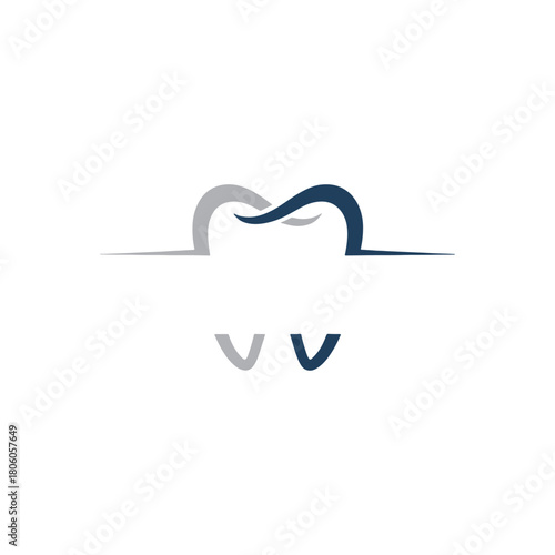Modern Clean Dental Clinic Logo