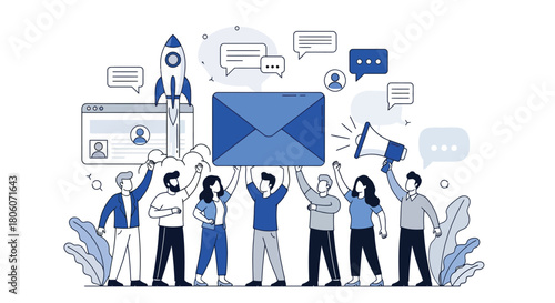 Teamwork and Email Marketing Launching Success with a Collaborative Strategy