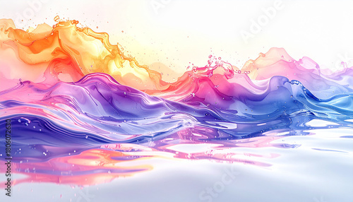 Fototapeta Naklejka Na Ścianę i Meble -  Abstract water background material