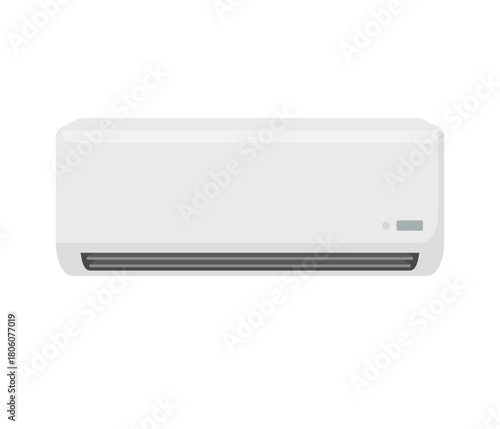 エアコン,フラットイラスト