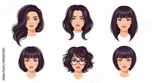 Diverse Womens Hairstyles A Collection of Modern Looks 1.
