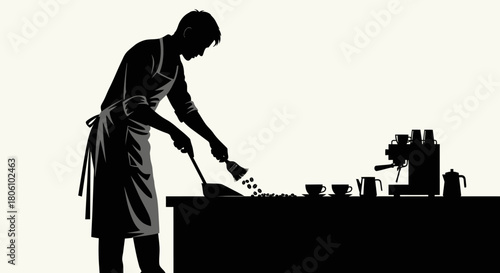 silhouette of a woman