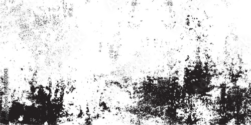 Abstract grunge black and white distressed texture wall dust grain grunge dusty wall effect vintage grunge wall dust grunge wall dust overlay white concrete texture, Vector 