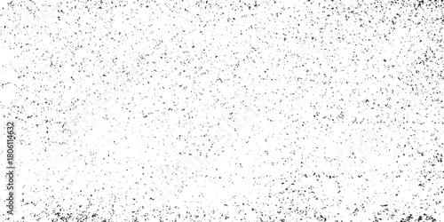 Dirty or dust film grain speck grit grunge White black dust overlay grunge texture with distressed grain noise effect Vector grunge plastisol texture.