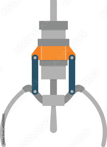 인형뽑기 집게 일러스트