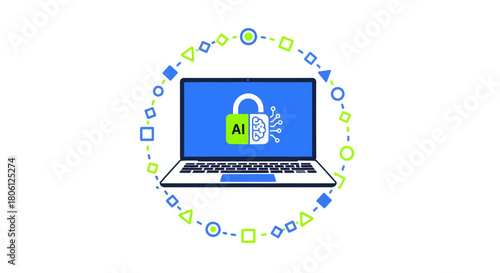 Secure AI technology for your business protect your data with advanced encryption and intelligent digital safety solutions on your laptop today