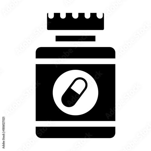 vector illustration of a pills