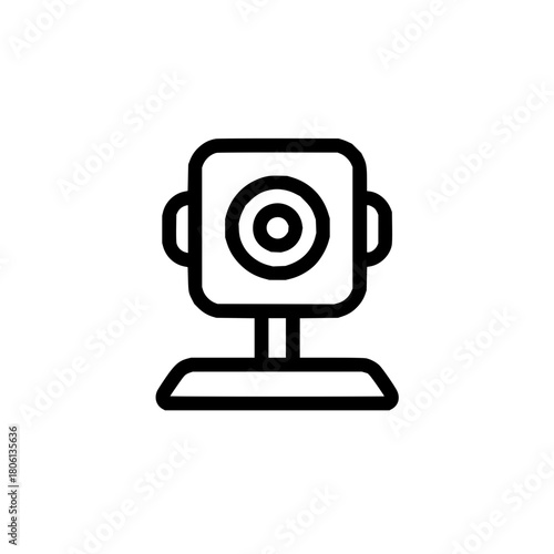 Webcam video conference camera computer technology communication device streaming video call online meeting 1080p