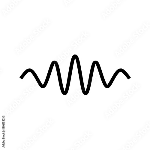 Heartbeat ekg pulse rhythm wave signal lifeline cardiogram frequency medical health monitor diagram trace line