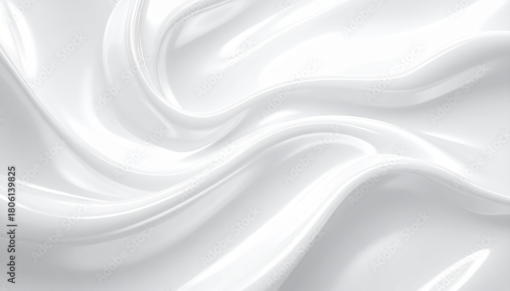Obraz premium シルクホワイト・リキッドグロウ背景