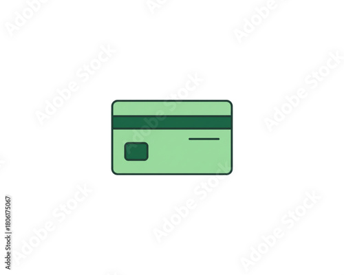 Green Credit Card Icon