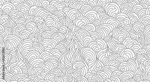 Mesmerizing abstract swirl pattern with flowing lines for creative projects and unique designs, perfect for backgrounds, textiles, and artistic ventures