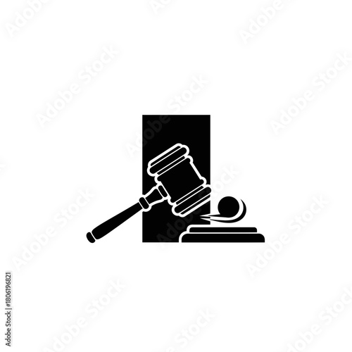 Judicial Gavel on a Stand With Ball Symbolizing Law Justice and Legal Formalities