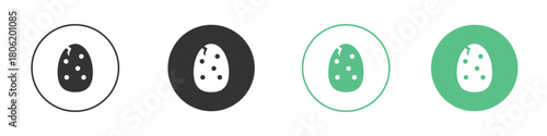 Dinosaur egg icon for web design, templates, infographics and more