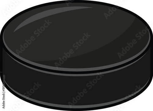Hockey puck vector, hockey puck sport illustration, hockey puck icon, ice hockey pucks vector illustration