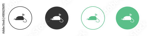 Mouse toy icon for web design, templates, infographics and more