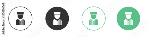 Prisoner icon for web design, templates, infographics and more