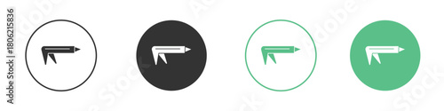 Sealant gun icon for web design, templates, infographics and more