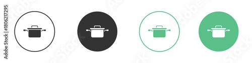 Stew pot icon for web design, templates, infographics and more