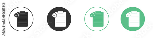 Summary icon for web design, templates, infographics and more